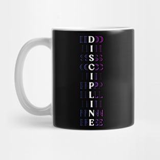 Colorful Discipline Christian Design Mug